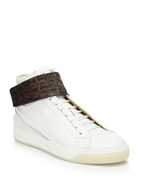 fendi tennis shoes for men|Fendi high top sneakers women's.